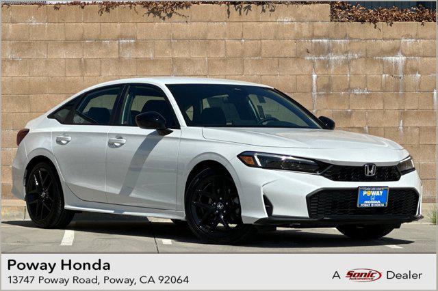 new 2025 Honda Civic car, priced at $27,855