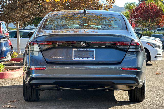 new 2025 Honda Accord car, priced at $29,445