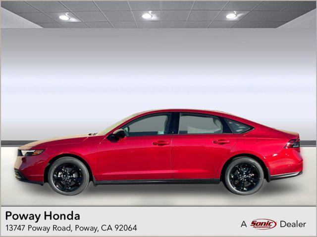 new 2025 Honda Accord car, priced at $31,041