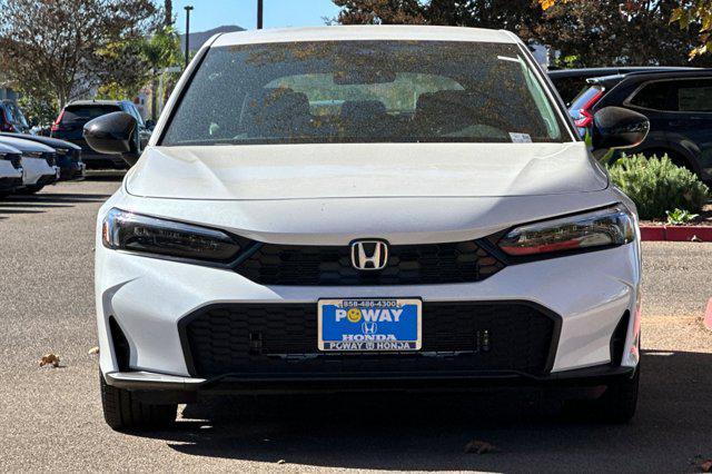 new 2025 Honda Civic car, priced at $29,055