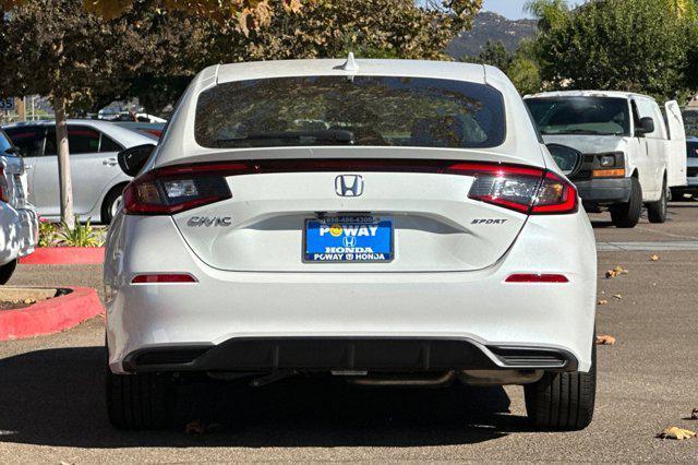 new 2025 Honda Civic car, priced at $29,055