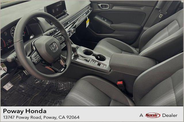 new 2025 Honda Civic car, priced at $29,055