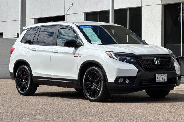 used 2021 Honda Passport car, priced at $23,898