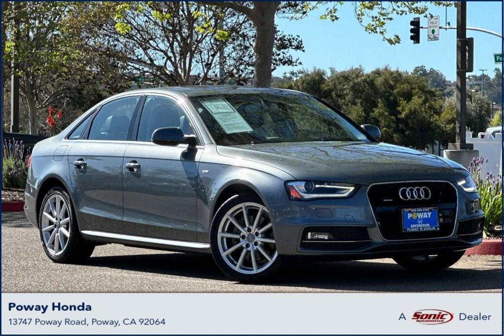 used 2016 Audi A4 car, priced at $14,999