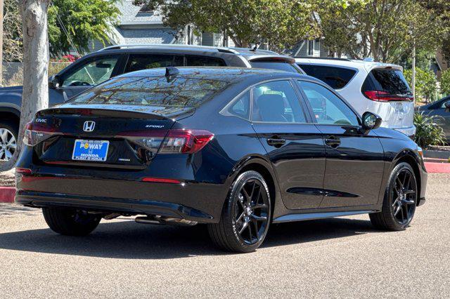 new 2025 Honda Civic Hybrid car, priced at $30,100