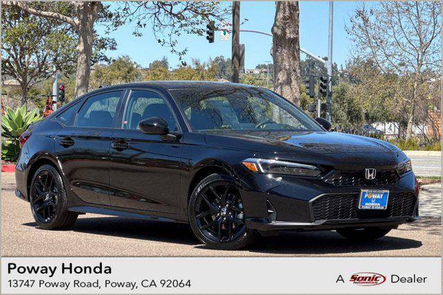 new 2025 Honda Civic Hybrid car, priced at $30,100