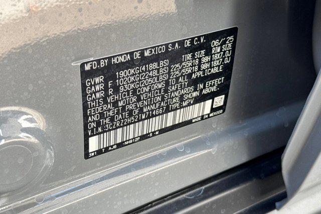 new 2026 Honda HR-V car, priced at $30,232