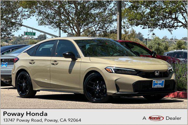new 2025 Honda Civic car, priced at $29,055
