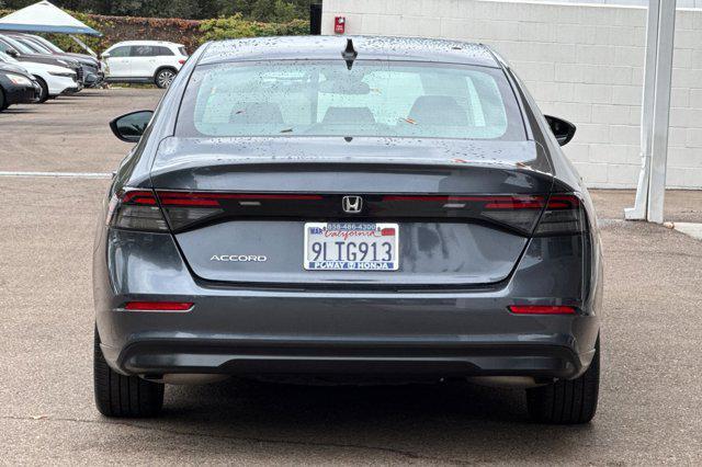 used 2024 Honda Accord car, priced at $23,998