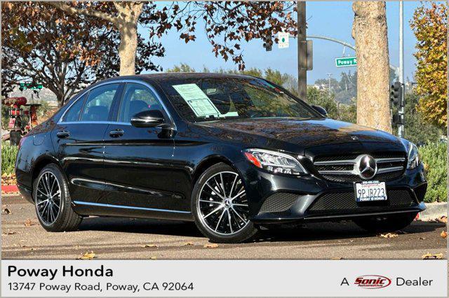 used 2021 Mercedes-Benz C-Class car, priced at $29,998