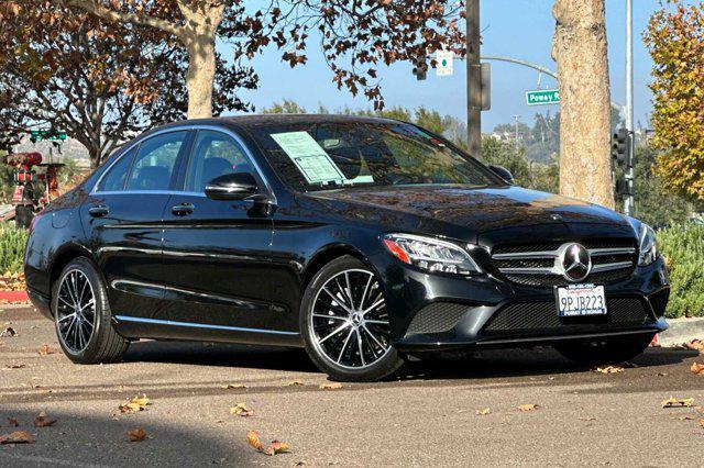 used 2021 Mercedes-Benz C-Class car, priced at $28,598