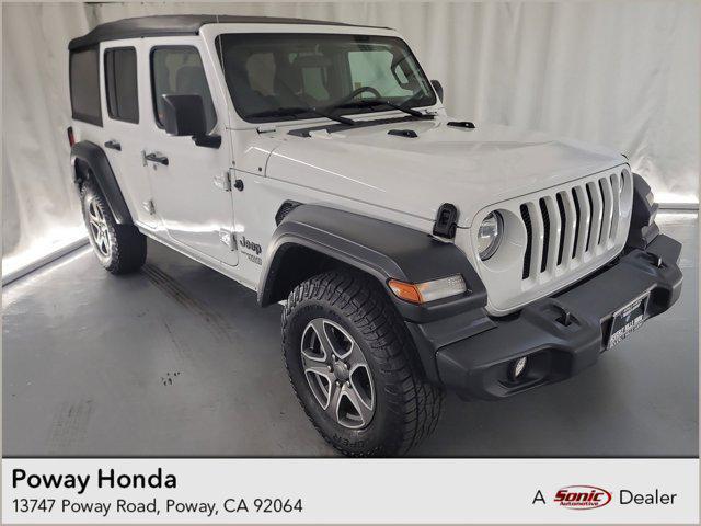 used 2021 Jeep Wrangler Unlimited car, priced at $27,196