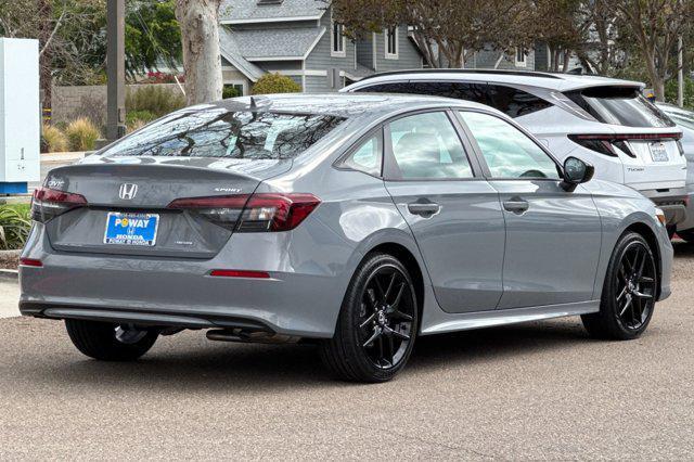 new 2025 Honda Civic Hybrid car, priced at $30,555