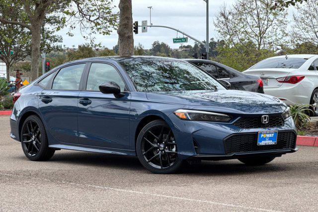 new 2025 Honda Civic Hybrid car, priced at $30,555