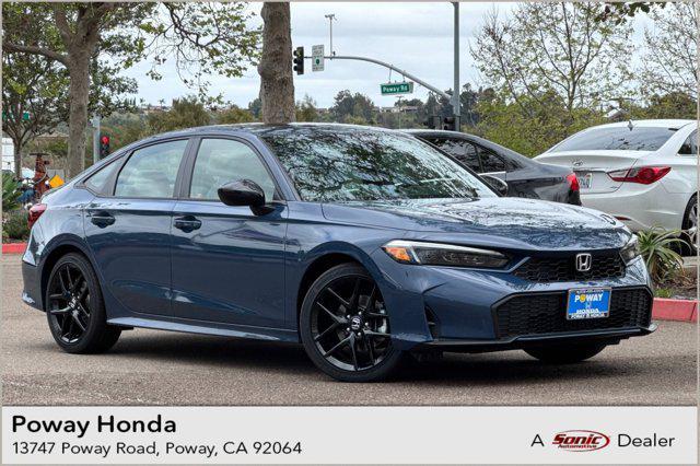 new 2025 Honda Civic Hybrid car, priced at $30,555