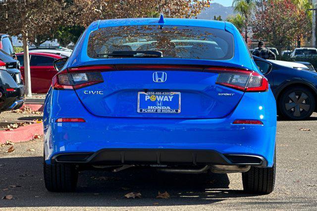 new 2025 Honda Civic car, priced at $29,055