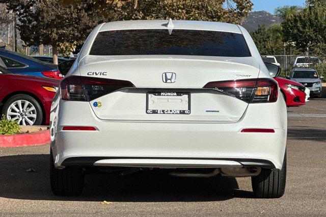 new 2025 Honda Civic Hybrid car, priced at $30,555