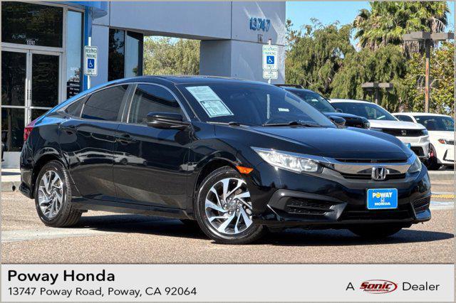 used 2017 Honda Civic car, priced at $12,888