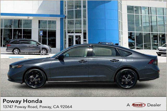 new 2025 Honda Accord car, priced at $30,702