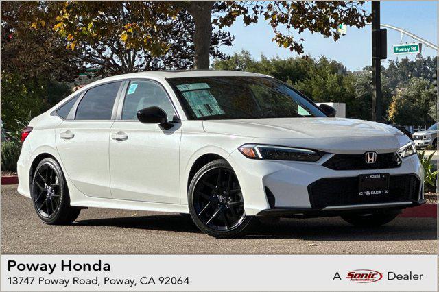new 2025 Honda Civic Hybrid car, priced at $30,555