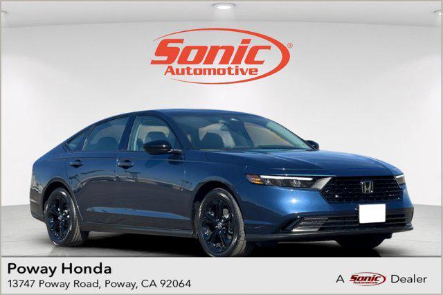 new 2025 Honda Accord car, priced at $31,710