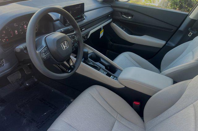 new 2025 Honda Accord car, priced at $31,710