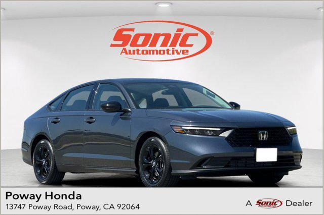 new 2025 Honda Accord car, priced at $31,710