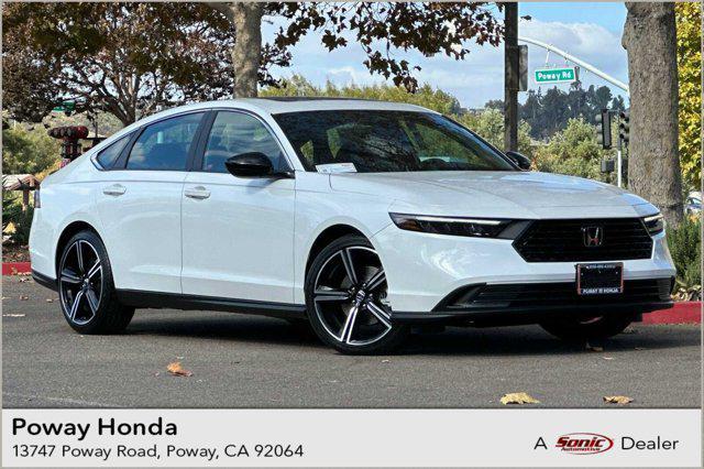 new 2025 Honda Accord Hybrid car, priced at $35,205