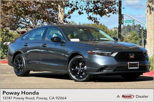 new 2025 Honda Accord car, priced at $31,655