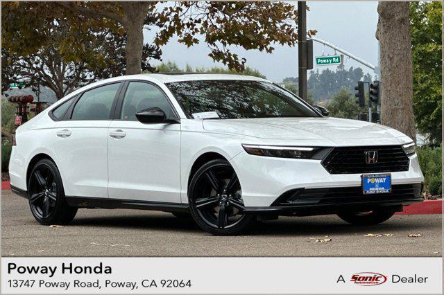 new 2025 Honda Accord Hybrid car, priced at $35,331