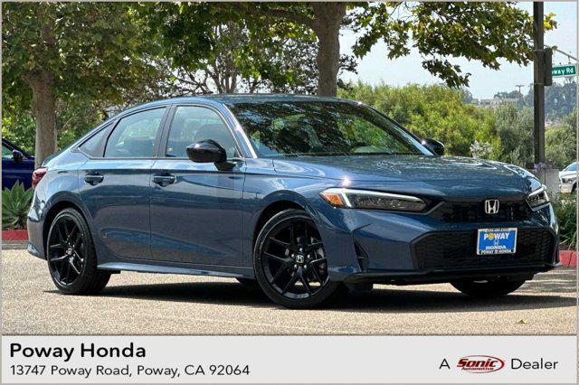 new 2025 Honda Civic car, priced at $27,800