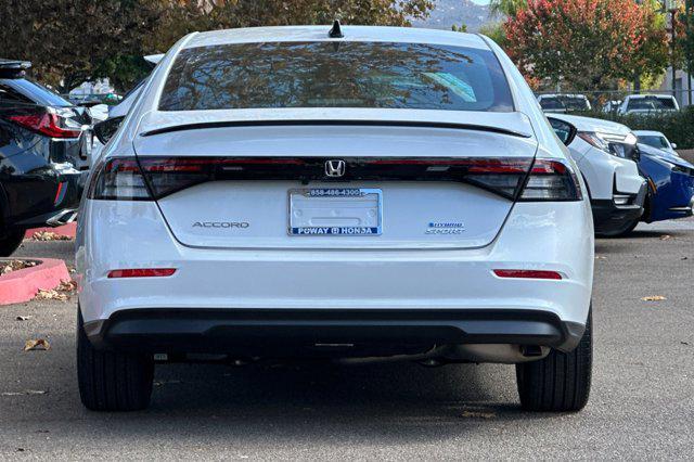 new 2025 Honda Accord Hybrid car, priced at $33,991