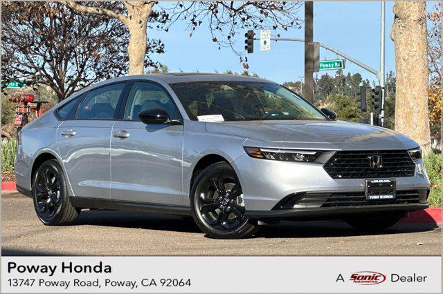 new 2025 Honda Accord car, priced at $30,391