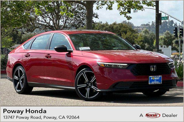 new 2024 Honda Accord Hybrid car, priced at $34,445