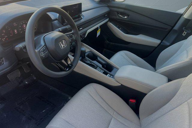 new 2025 Honda Accord car, priced at $30,991