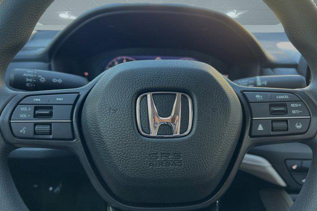 new 2025 Honda Accord car, priced at $30,991
