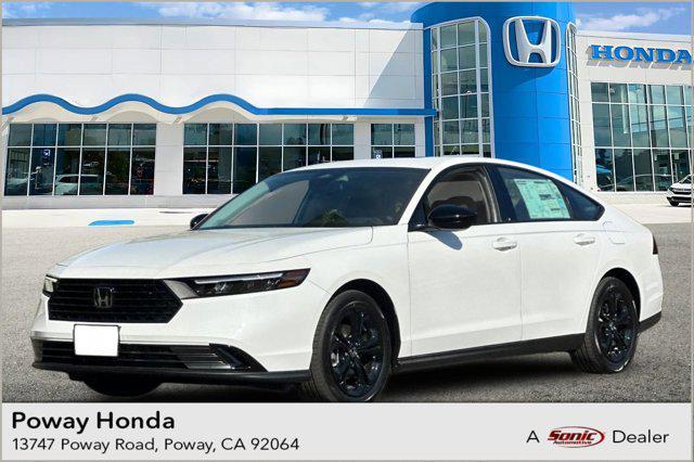 new 2025 Honda Accord car, priced at $32,165