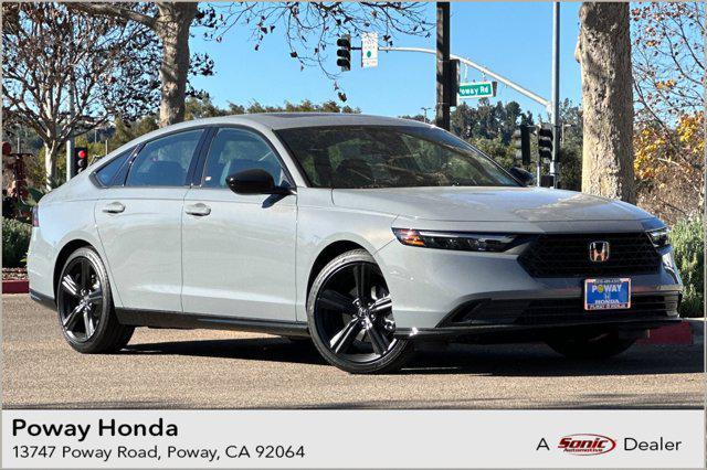new 2025 Honda Accord Hybrid car, priced at $36,980