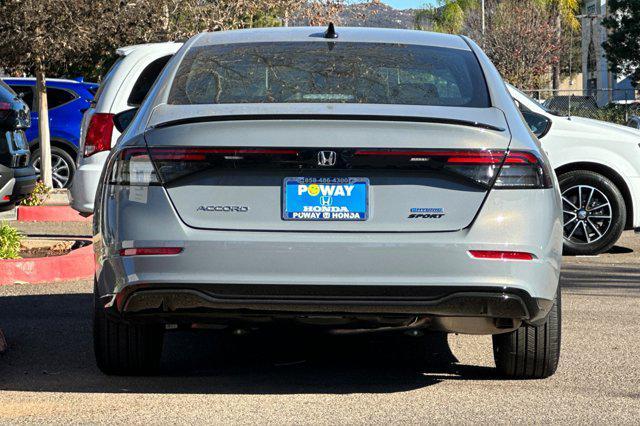 new 2025 Honda Accord Hybrid car, priced at $36,980