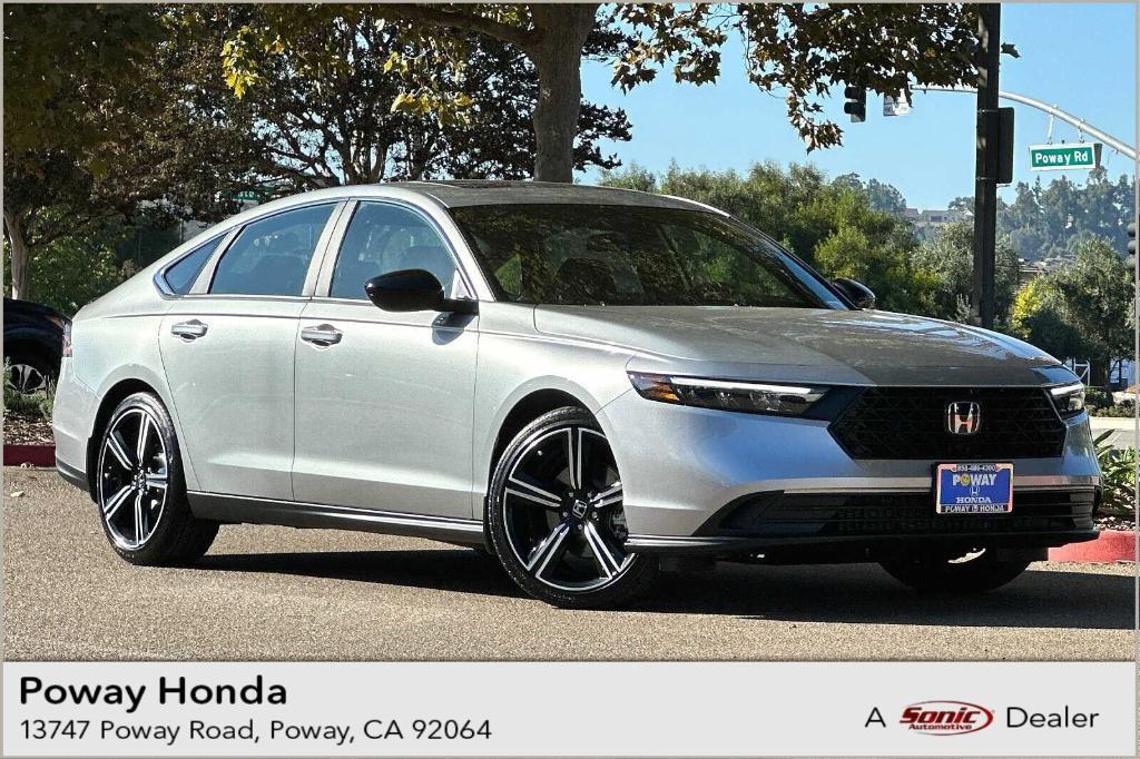 new 2024 Honda Accord Hybrid car, priced at $33,990