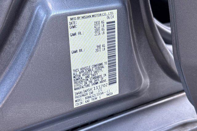 used 2015 Nissan Altima car, priced at $3,998