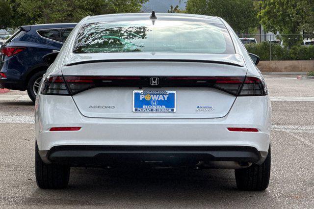new 2025 Honda Accord Hybrid car, priced at $35,260
