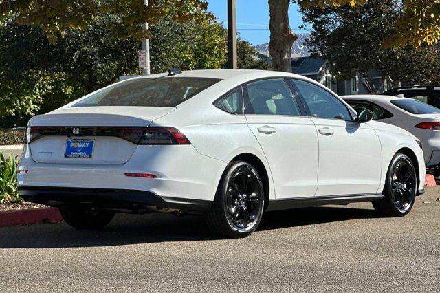 new 2025 Honda Accord car, priced at $31,291