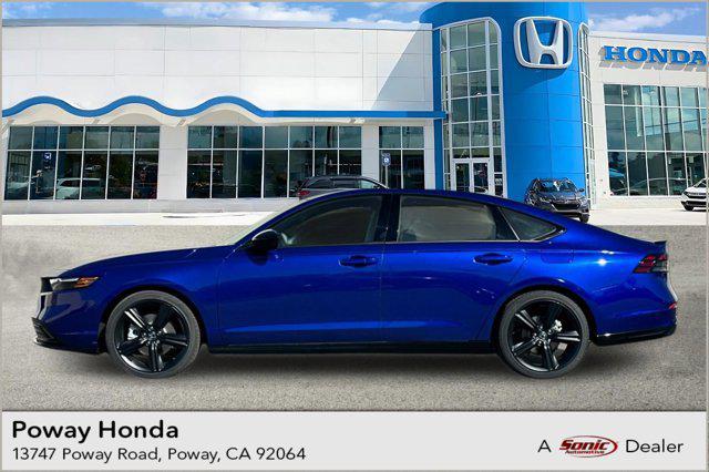 new 2025 Honda Accord Hybrid car, priced at $35,491