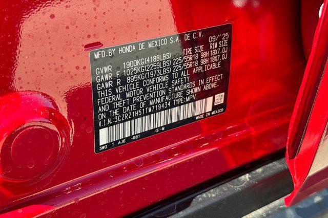 new 2026 Honda HR-V car, priced at $29,450