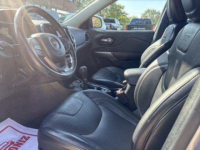used 2021 Jeep Cherokee car, priced at $23,552
