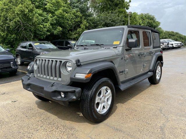 used 2022 Jeep Wrangler Unlimited car, priced at $33,216