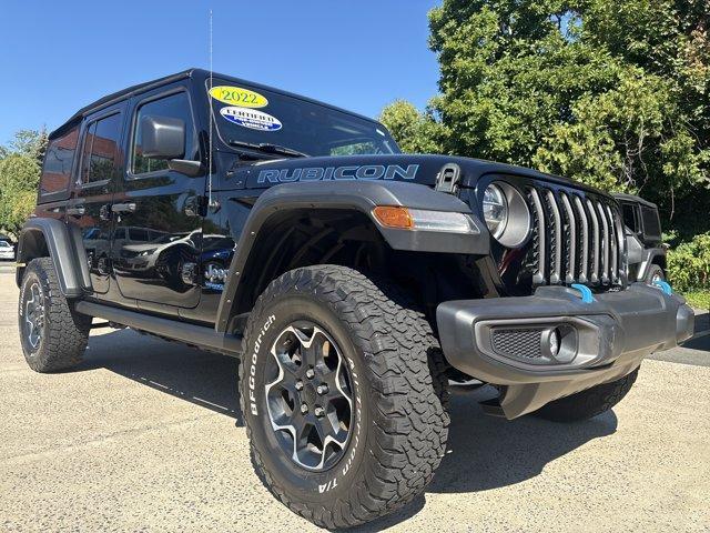 used 2022 Jeep Wrangler Unlimited 4xe car, priced at $40,753