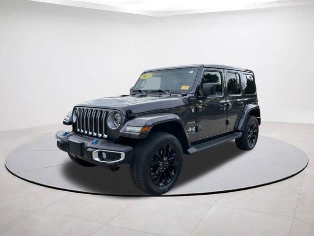used 2022 Jeep Wrangler Unlimited 4xe car, priced at $35,173
