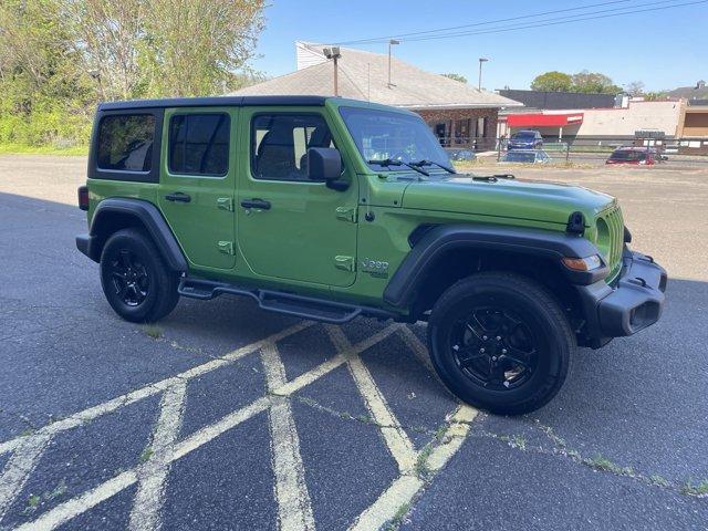 used 2020 Jeep Wrangler Unlimited car, priced at $30,856